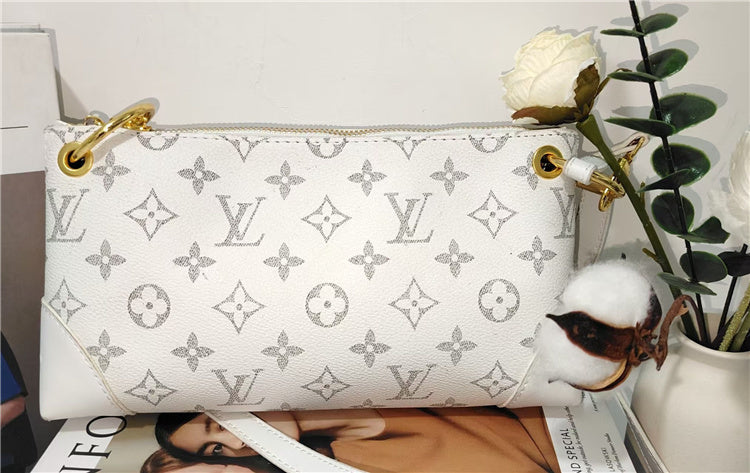 White LV Crossbody (m)