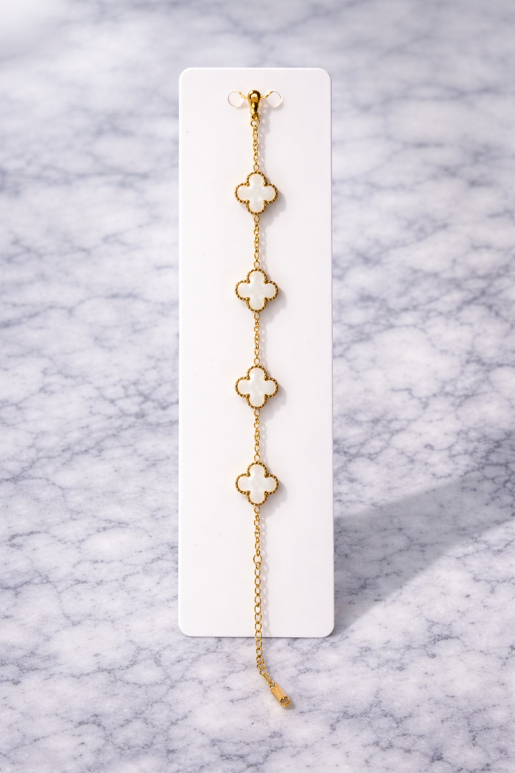 White Clover Bracelet (m)