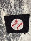 Baseball coin purse