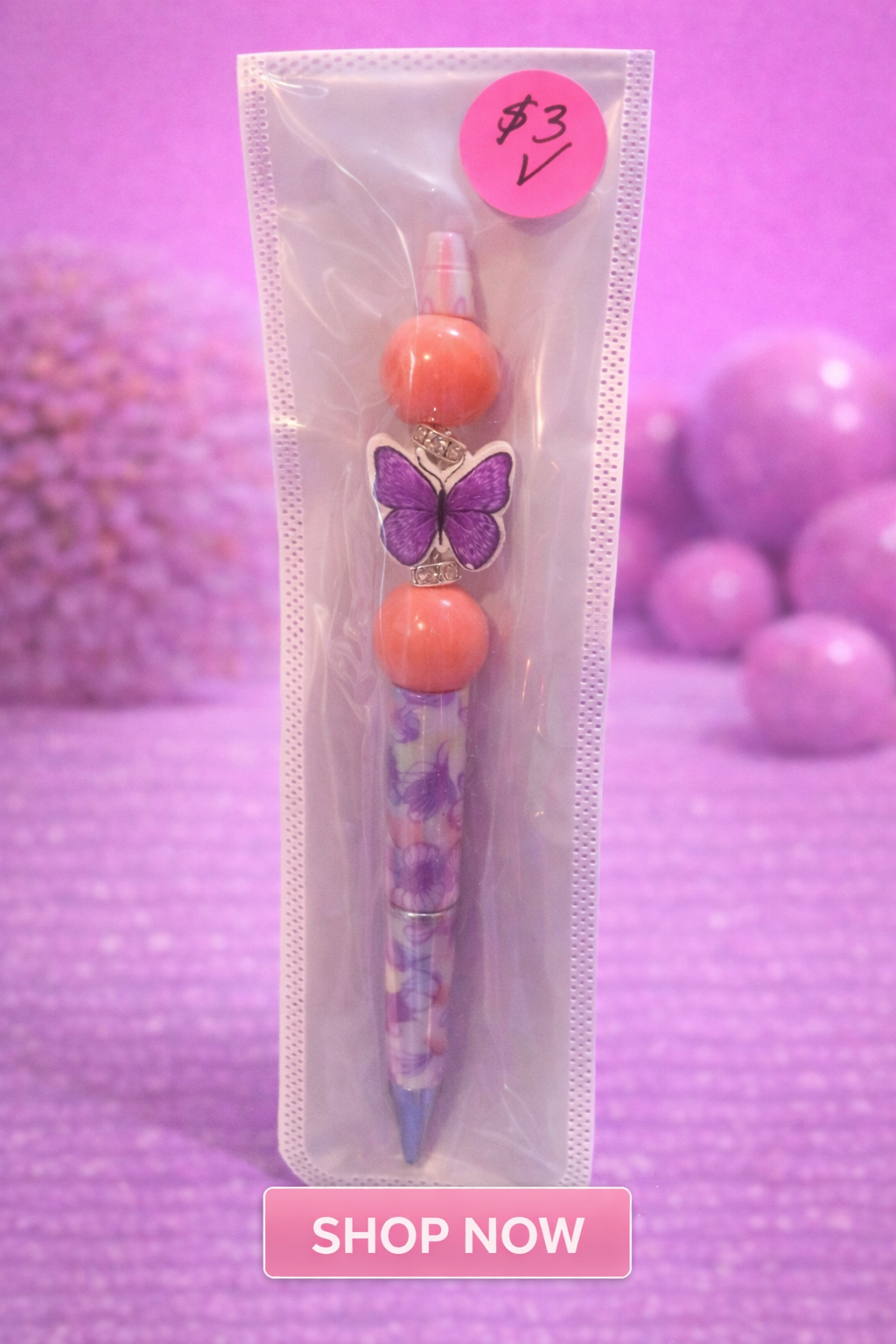 Butterfly Pen (v)