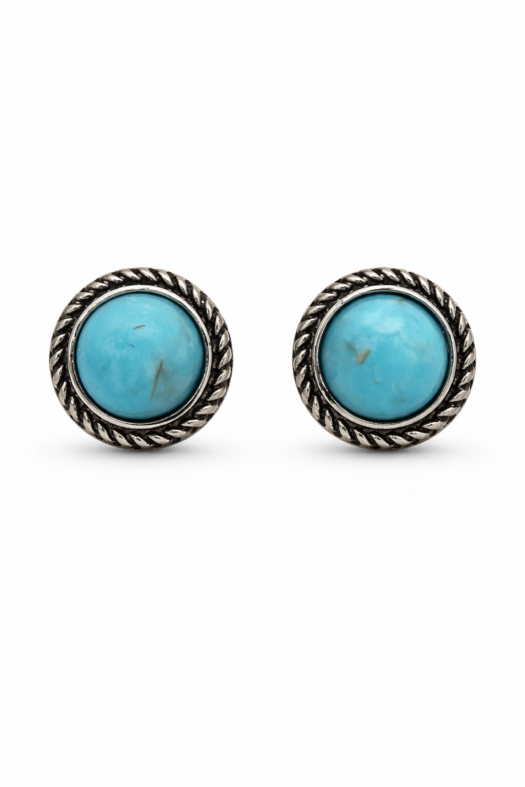 Teal/Silver Stud (m)