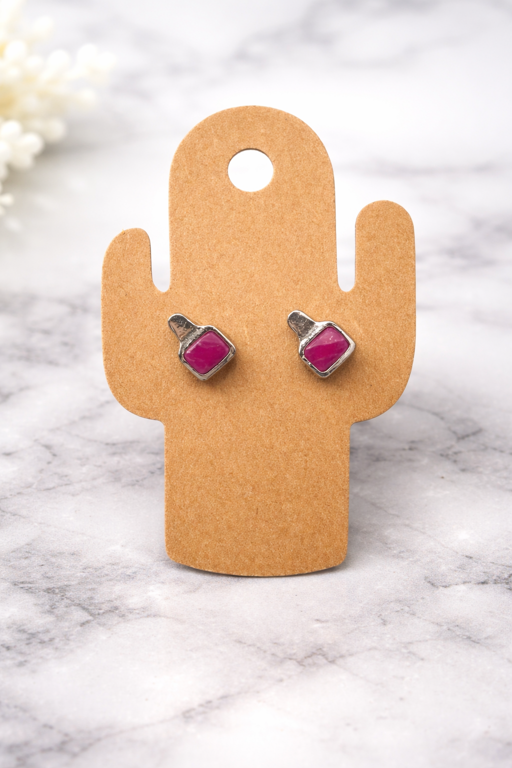 Pink Cowtag Stud (m)