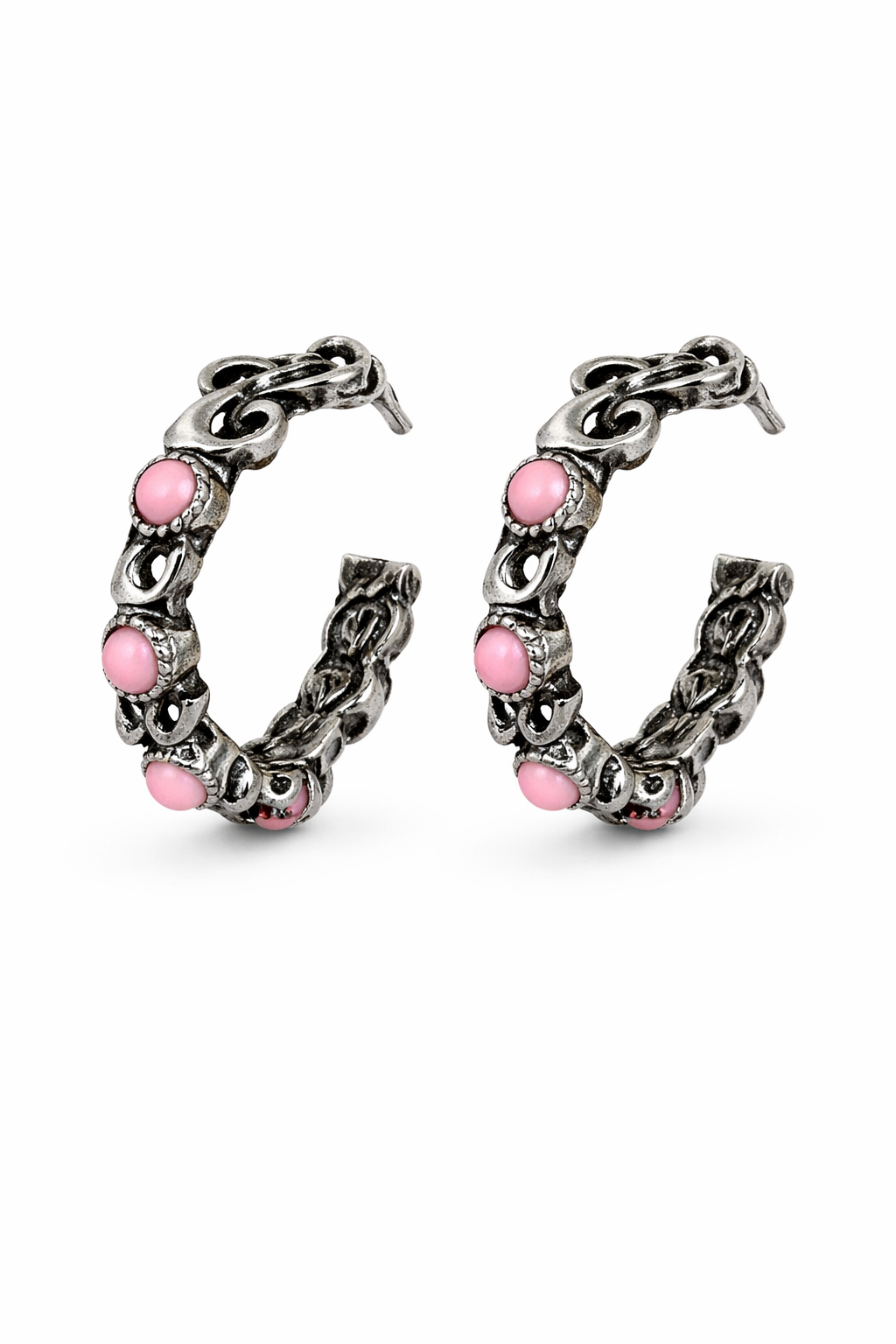 Pink Cowgirl Earrings (m)