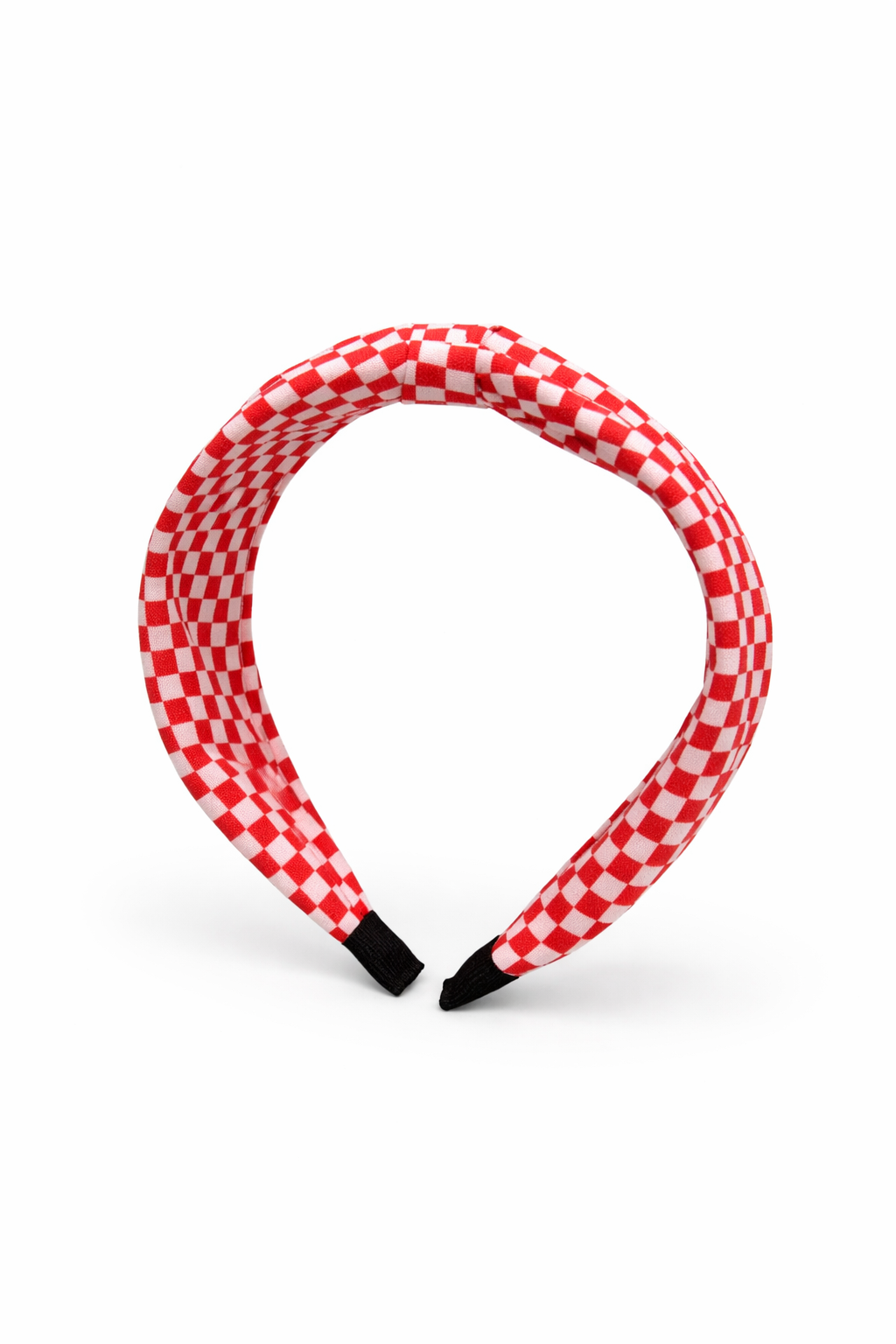 Red Checkered Heaband (m)