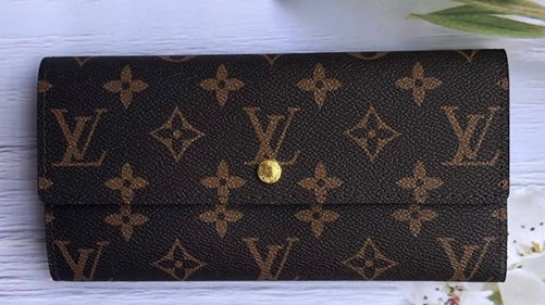 Brown LV Wallet
