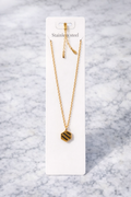 Tiger Clover Necklace (m)