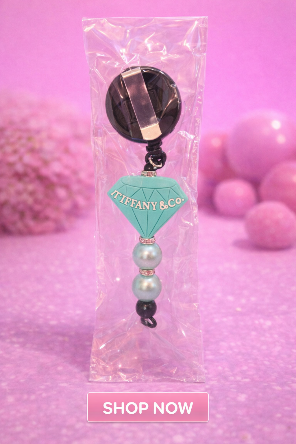 Tiffany & co Badge Reel