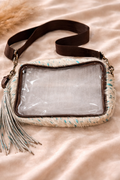 Stadium Cowhide Purse