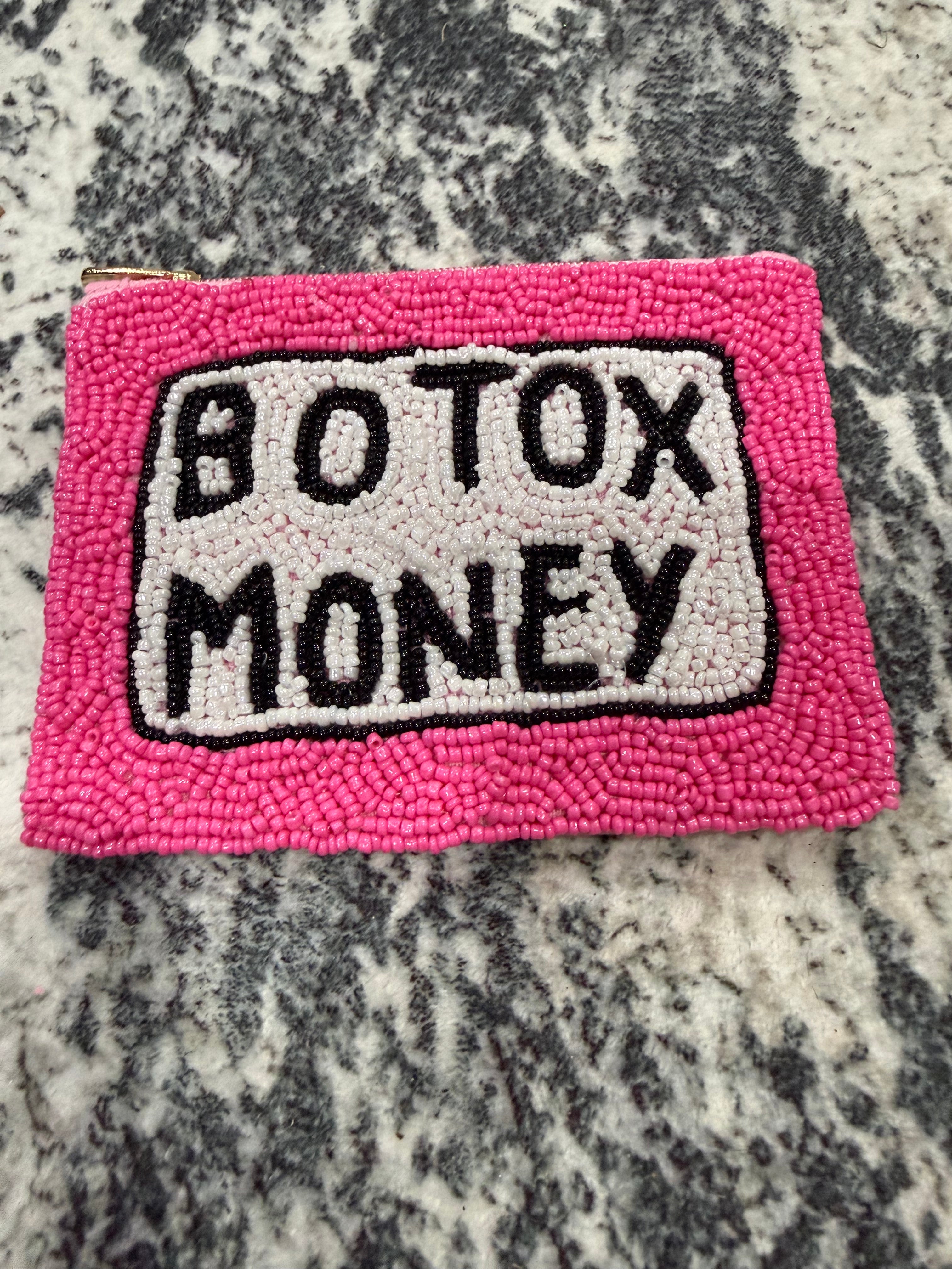 Botox money coin purse