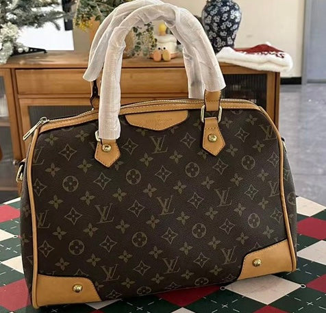 Brown LV tote bag